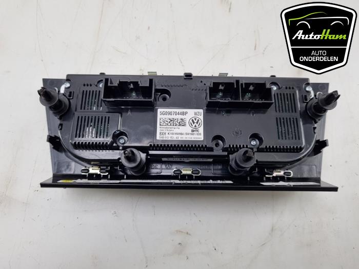 Heater control panel Volkswagen Passat 1.6 TDI 16V 5G0907044EA VWAG