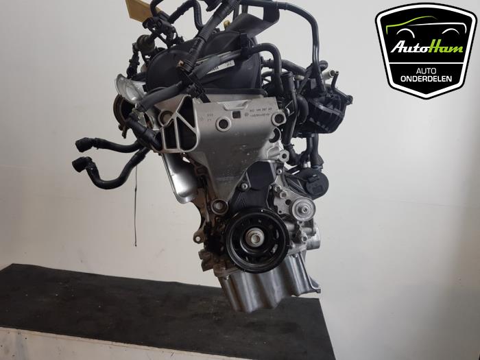 Engine from a Seat Ibiza V (KJB) 1.0 TSI 12V 2020