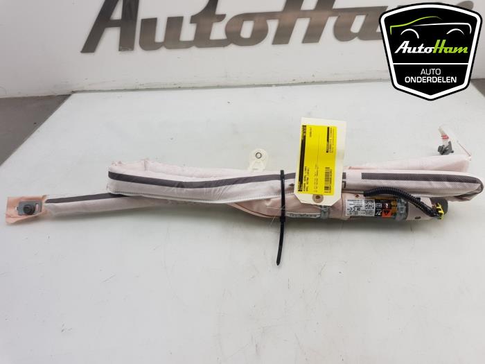 Roof curtain airbag, left from a Opel Astra K 1.0 Turbo 12V 2016