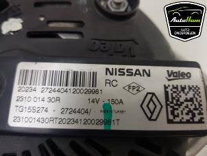 Dynamo van een Renault Captur II (RJB) 1.3 TCE 130 16V 2020