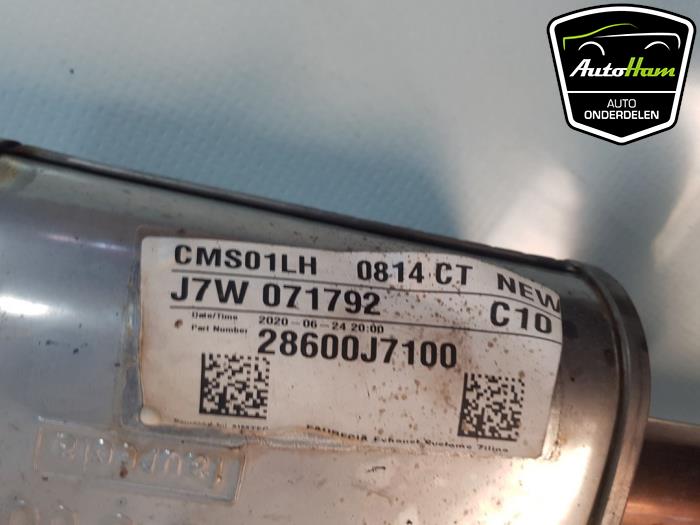 Tlumik srodkowy z Kia Ceed Sportswagon (CDF) 1.0i T-GDi 12V 2020