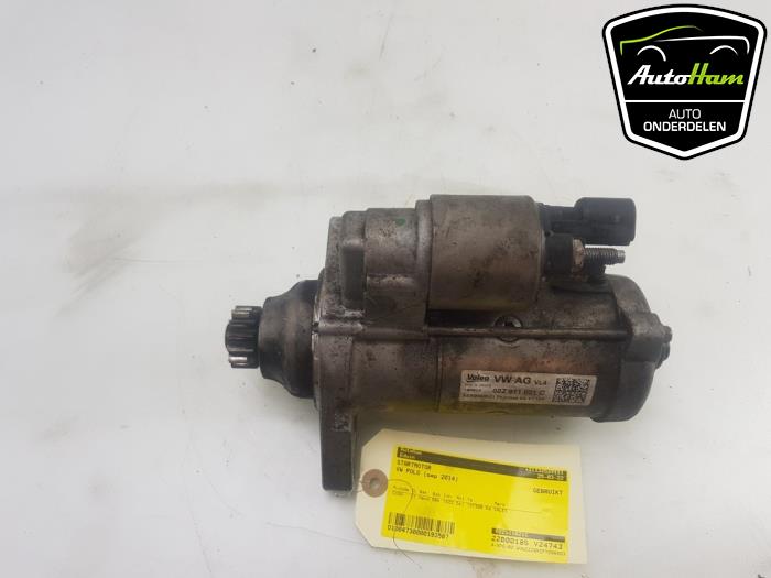 Starter from a Volkswagen Polo V (6R) 1.4 TDI DPF BlueMotion technology 2014