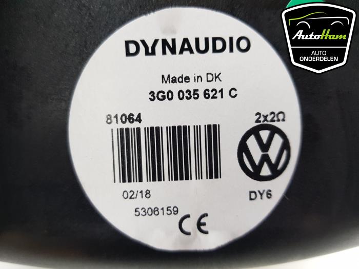 Subwoofer Volkswagen Arteon 1.5 TSI 16V 3G0035621C VWAG