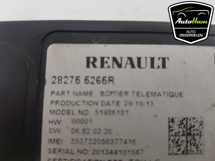 Sistema de navegación de un Renault Clio IV (5R) 0.9 Energy TCE 90 12V 2015