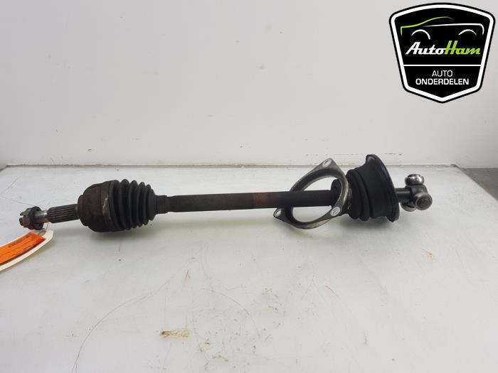 Front drive shaft, left from a Renault Twingo II (CN) 1.2 16V 2011