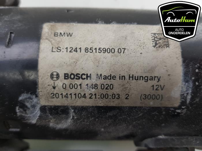 Motor de arranque de un BMW X5 (F15) xDrive 30d 3.0 24V 2015