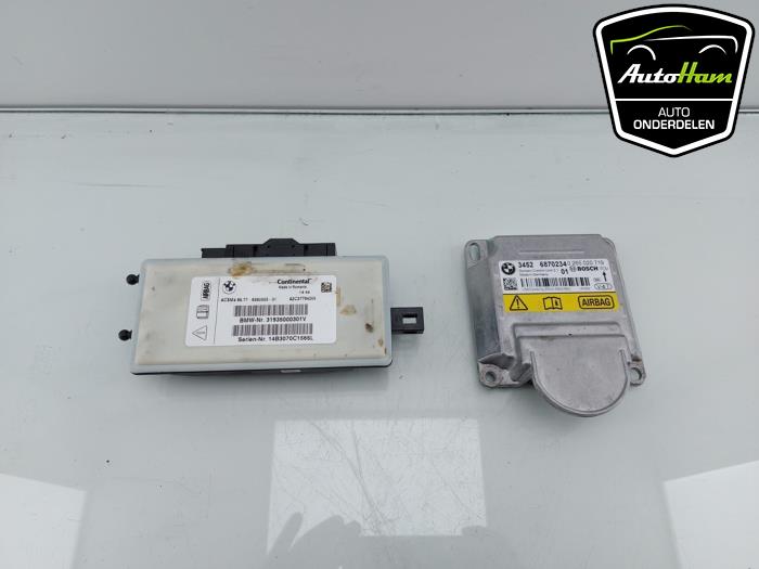 Airbag set+module from a BMW X5 (F15) xDrive 30d 3.0 24V 2015