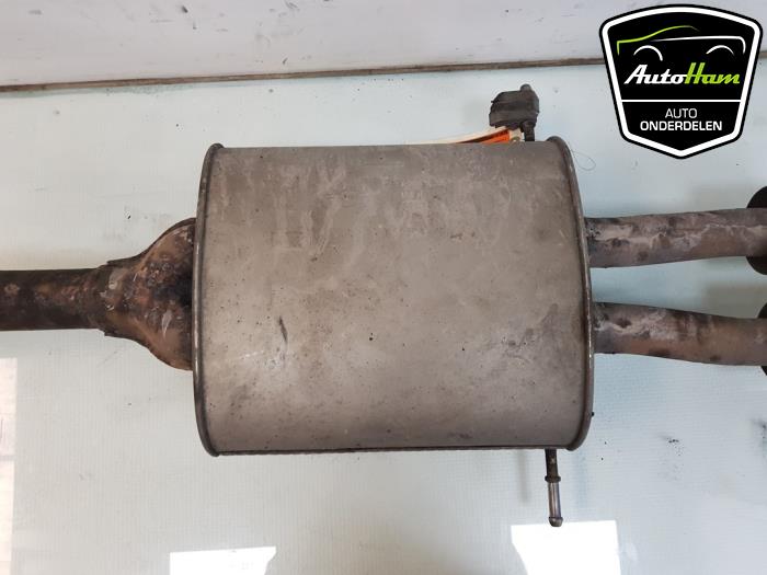 Exhaust rear silencer from a MINI Mini (R56) 1.6 16V Cooper S 2009