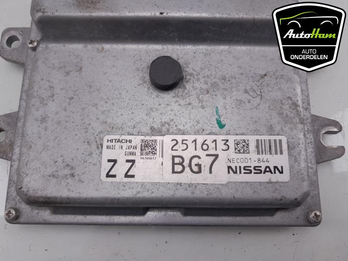 Ordinateur gestion moteur d'un Nissan Micra (K13) 1.2 12V 2015
