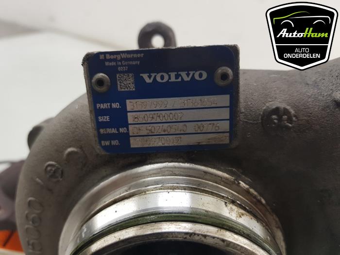 Turbo d'un Volvo V40 (MV) 2.0 D4 16V 2014