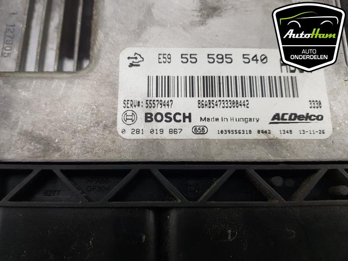 Engine management computer from a Opel Insignia Sports Tourer 2.0 CDTI 16V 120 ecoFLEX 2014