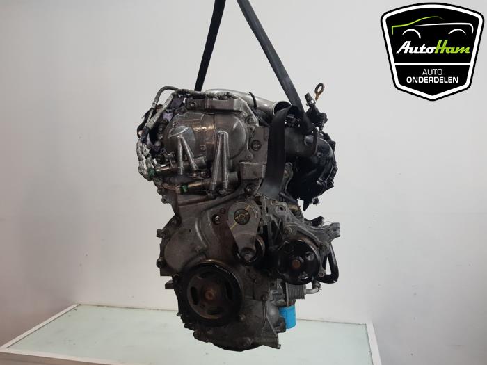 Motor van een Renault Clio IV (5R) 1.6 Turbo 16V RS 200 EDC 2014