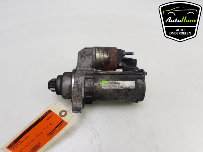 Used Starter Volkswagen Polo V (6R) 1.4 16V Price € 25,00 Margin scheme offered by AutoHam