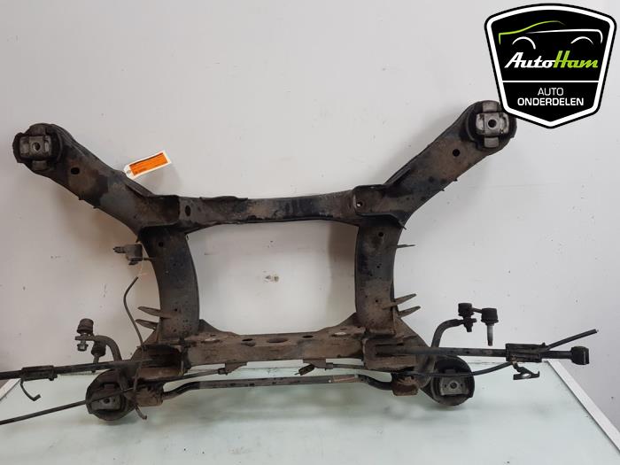 Usados Subchasis Mercedes ML II (164/4JG) 3.5 350 4-Matic V6 24V Precio € 100,00 Norma de margen ofrecido por AutoHam