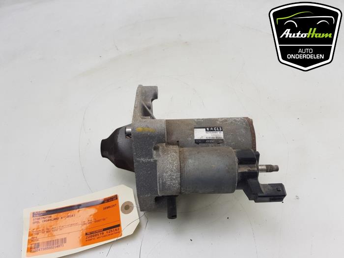 Used Starter Opel Crossland (X) 1.2 12V Price € 30,00 Margin scheme offered by AutoHam