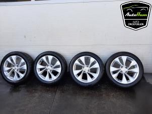 Used Sport rims set + tires Opel Crossland/Crossland X 1.2 12V Price on request offered by AutoHam