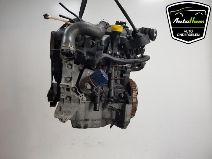 Motor from a Renault Clio IV (5R) 1.5 Energy dCi 90 FAP 2013