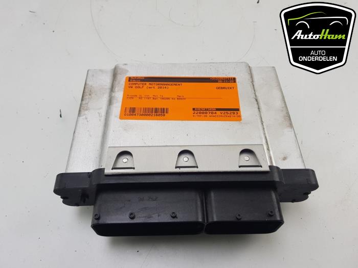 Used Engine management computer Volkswagen Golf VII (AUA) 1.2 TSI 16V Price € 95,00 Margin scheme offered by AutoHam