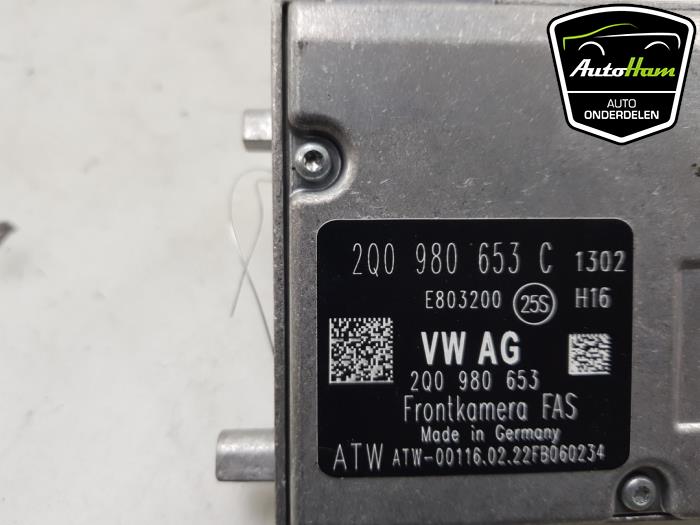 Front camera from a Volkswagen Polo VI (AW1) 1.0 TSI 12V 2022