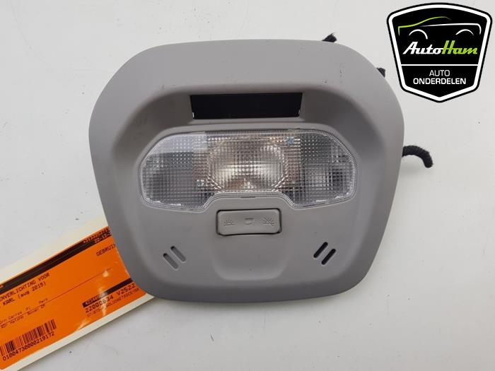 Begagnade Innerbelysning, fram Opel Karl 1.0 12V Pris € 15,00 Marginaltabell erbjuds av AutoHam