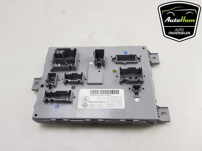 Used Body control computer Mercedes C (W205) C-180 1.6 16V Price € 65,00 Margin scheme offered by AutoHam