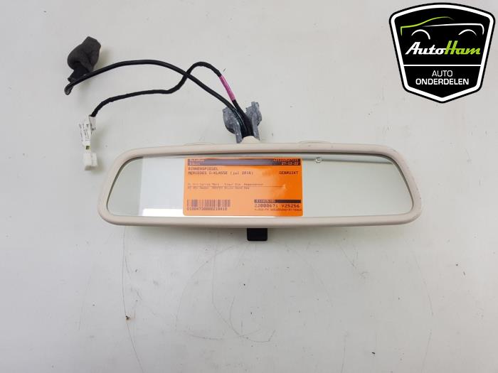 Rear view mirror Mercedes C C180 1.6 16V E11026395 GENTEX