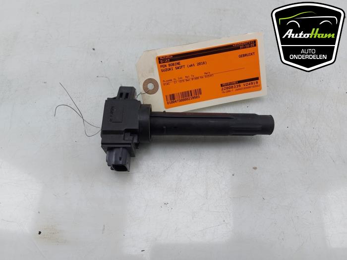Pen ignition coil from a Suzuki Swift (ZC/ZD) 1.4 Booster Jet Sport Turbo 16V 2018