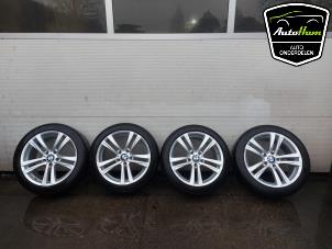 Usagé Jeu de jantes sport + pneus BMW 3 serie Touring (F31) 320d 2.0 16V EfficientDynamicsEdition Prix sur demande proposé par AutoHam