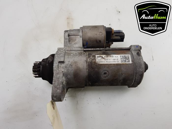 Starter Volkswagen Polo V (6R), 2009 / 2017 1.4 TDI DPF BlueMotion technology, Hatchback, Diesel, 1.422cc, 55kW (75pk), FWD, CUSA, 2014-03 / 2017-10 (Used)