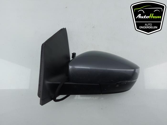 Wing mirror, left from a Volkswagen Polo V (6R) 1.2 TSI 16V BlueMotion Technology 2014