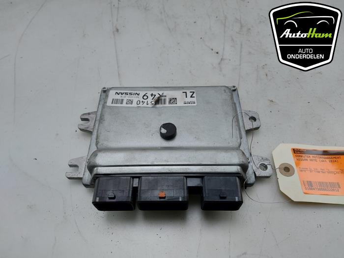 Used Engine management computer Nissan Note (E12) 1.2 68 Price € 95,00 Margin scheme offered by AutoHam
