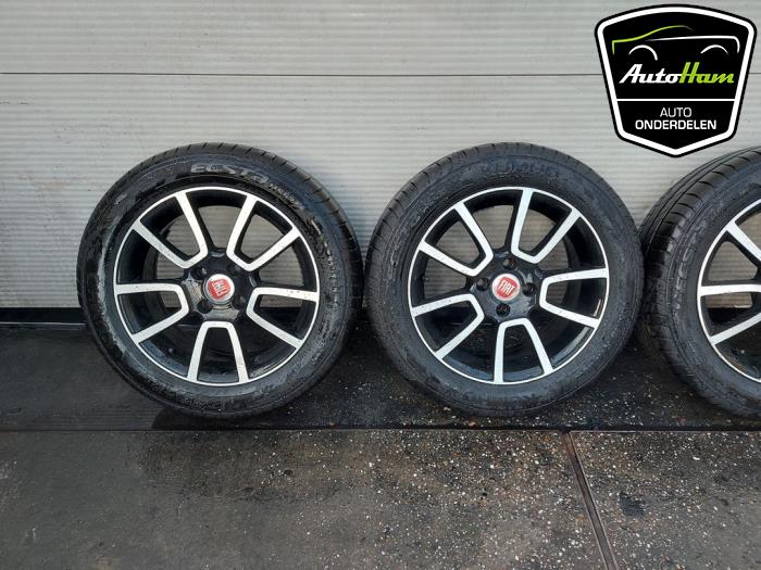 Sport rims set + tires - Alloy FIAT - AutoHam | ProxyParts.com