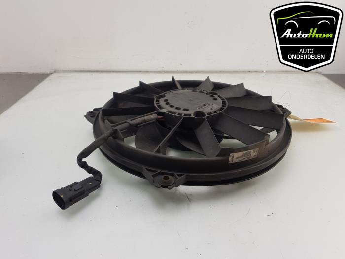 Cooling fans from a Peugeot Partner (GC/GF/GG/GJ/GK) 1.6 HDI 90 2014