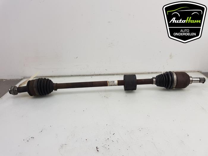 Front drive shaft, right from a Fiat Panda (312) 0.9 TwinAir Turbo 85 2013