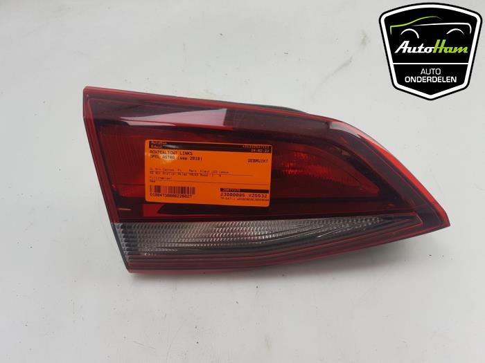 Taillight, left from a Opel Astra K Sports Tourer 1.0 Turbo 12V 2018