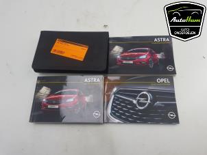 Usagé Livret d'instructions Opel Astra K Sports Tourer 1.0 Turbo 12V Prix € 50,00 Règlement à la marge proposé par AutoHam