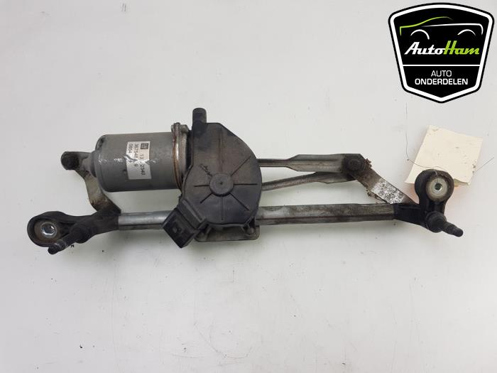 Wiper motor + mechanism Opel Corsa D 1.2 16V 13182340 GM