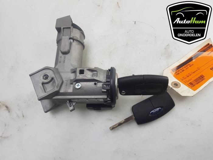 Serrure de contact + clé d'un Ford B-Max (JK8) 1.0 EcoBoost 12V 100 2014