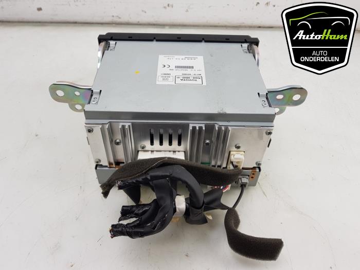Display Multi Media control unit Toyota Verso 1.8 16V VVT-i ...