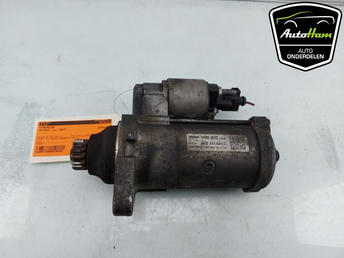 Begagnade Startmotor Volkswagen Polo V (6R) 1.4 TDI 12V 90 Pris € 25,00 Marginaltabell erbjuds av AutoHam