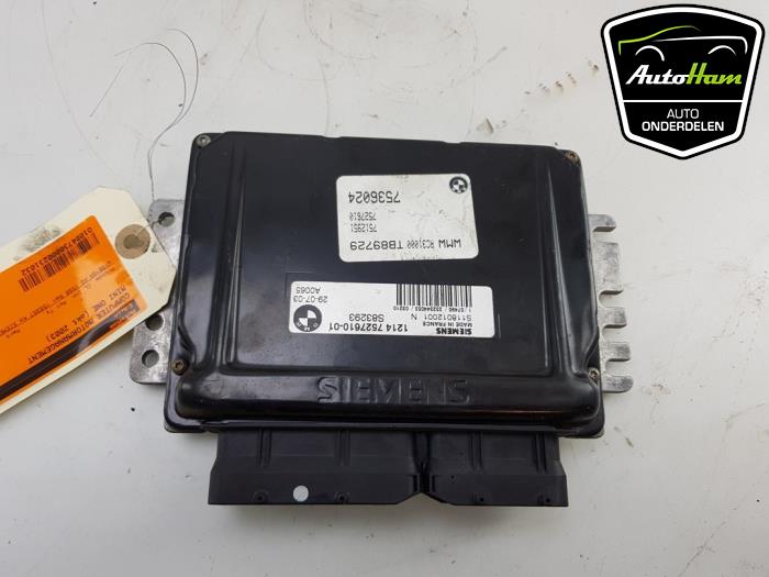 Used Engine management computer BMW Mini (R50/53) 1.6 16V Cooper Price € 35,00 Margin scheme offered by AutoHam