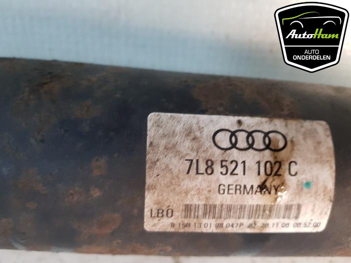 Zwischenachse van een Audi Q7 (4LB) 3.0 TDI V6 24V 2007