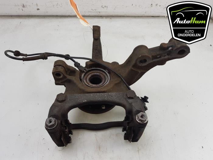 Knuckle, front left from a Renault Kangoo/Grand Kangoo (KW) 1.2 16V TCE 2018