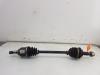 Front drive shaft, left from a Opel Karl, 2015 / 2019 1.0 12V, Hatchback, Petrol, 999cc, 52kW, FWD, B10XE, 2015-06 / 2018-03 2017