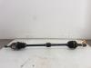 Front drive shaft, right from a Opel Karl, 2015 / 2019 1.0 12V, Hatchback, Petrol, 999cc, 52kW, FWD, B10XE, 2015-06 / 2018-03 2017