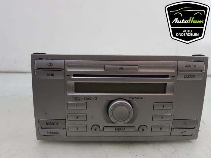 Radio CD player from a Ford S-Max (GBW) 2.5 Turbo 20V 2007