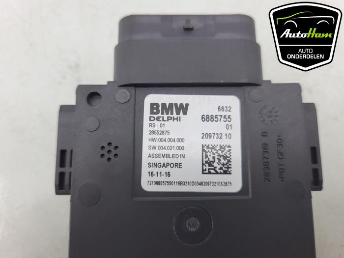 Side assist sensor from a BMW 7 serie (G11/12) 725d,Ld 2.0 16V 2017
