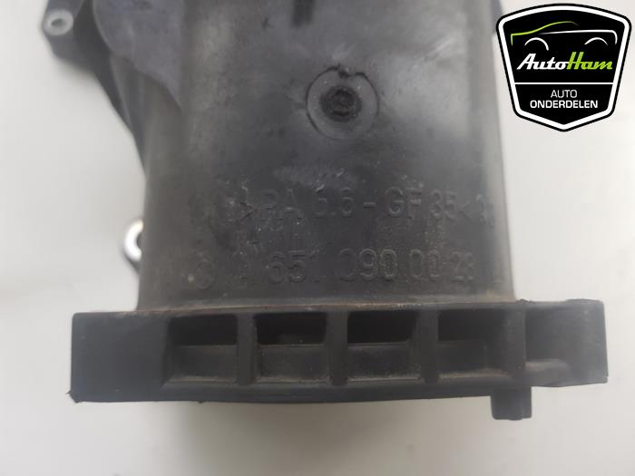 Luftmengenmesser van een Mercedes-Benz Vito (639.6) 2.2 110 CDI 16V Euro 5 2012