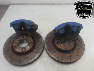 Used Brake disc + block front Opel Corsa D 1.6i OPC 16V Turbo Ecotec Price € 250,00 Margin scheme offered by AutoHam