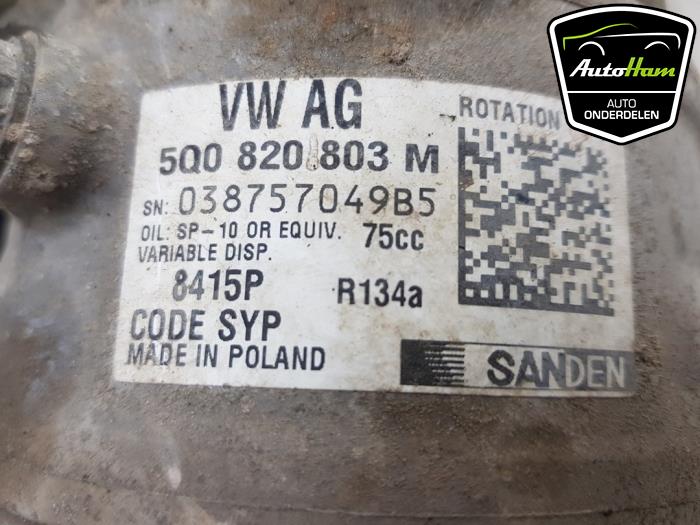 Bomba de aire acondicionado de un Volkswagen Crafter (SY) 2.0 TDI 2019